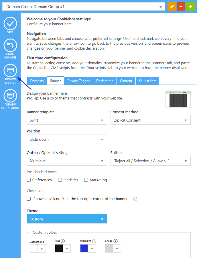 Getting Started - The Extended Version – Cookiebot Support